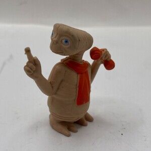 1982 E.T. The Extra-Terrestrial Phone Home LJN Toys Vintage Rubber Figure